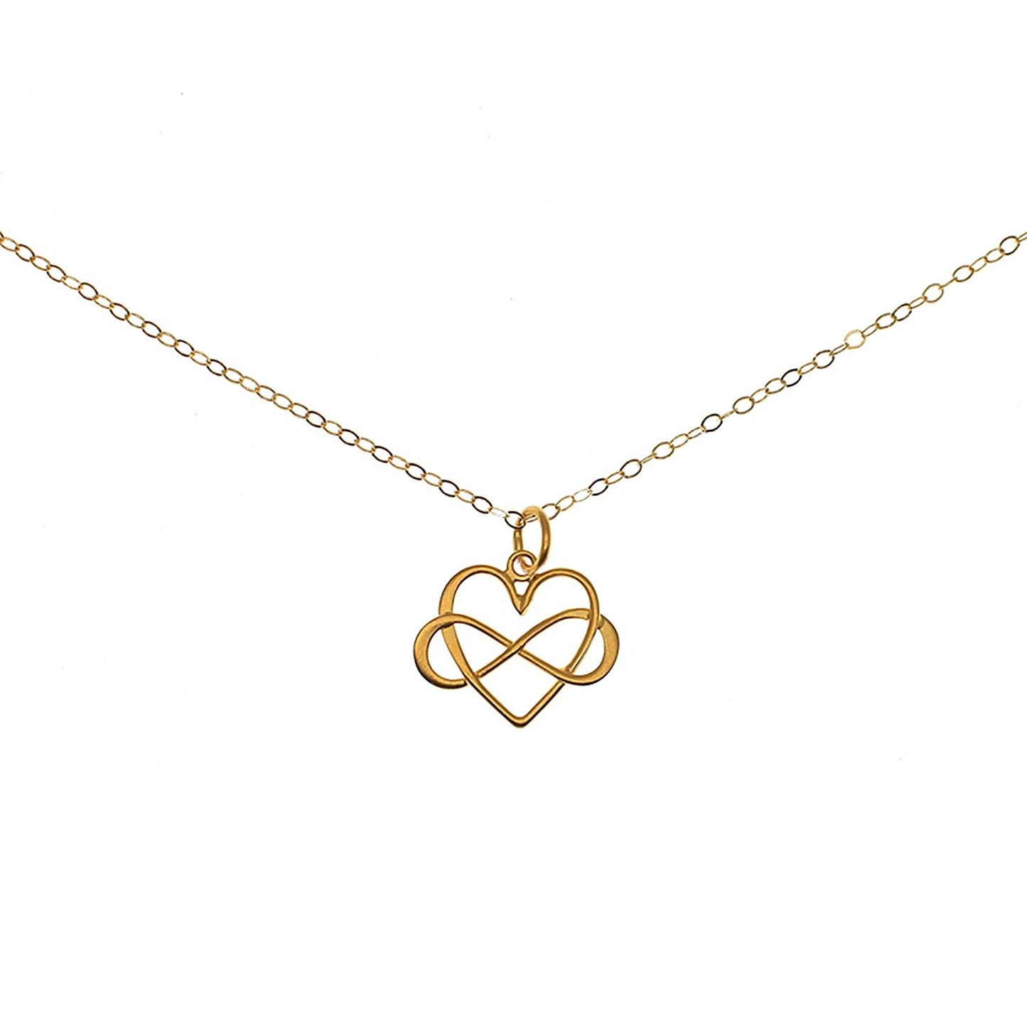 Interlocking Infinity Heart Necklace - Love It Personalized