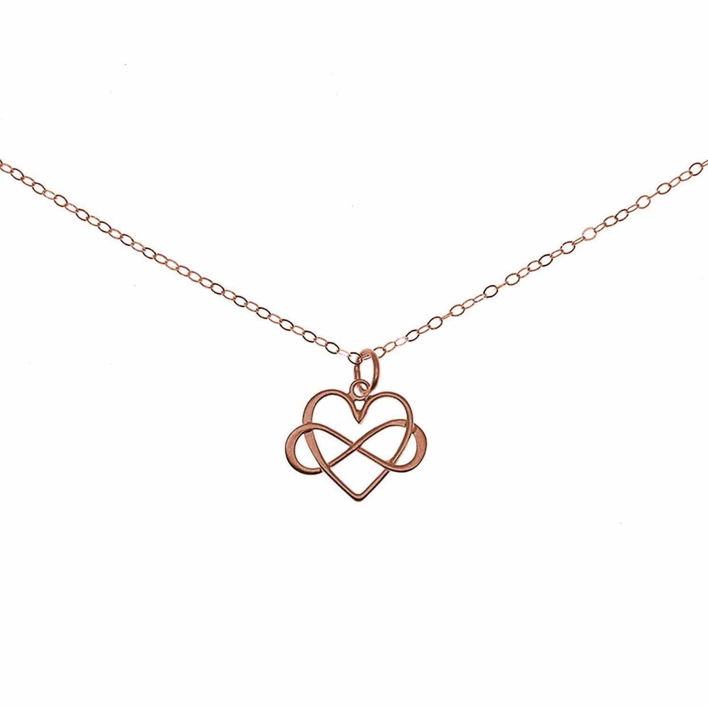 Interlocking Infinity Heart Necklace - Love It Personalized