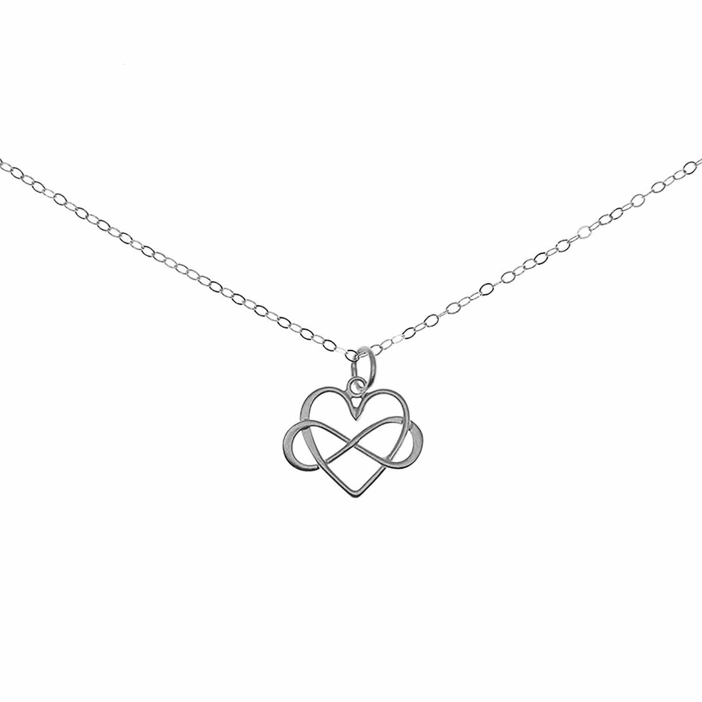 Interlocking Infinity Heart Necklace - Love It Personalized