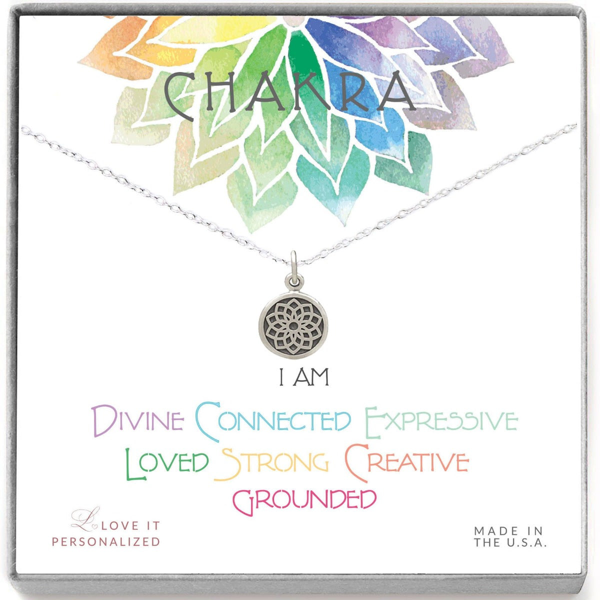 Crown Chakra Necklace - Love It Personalized