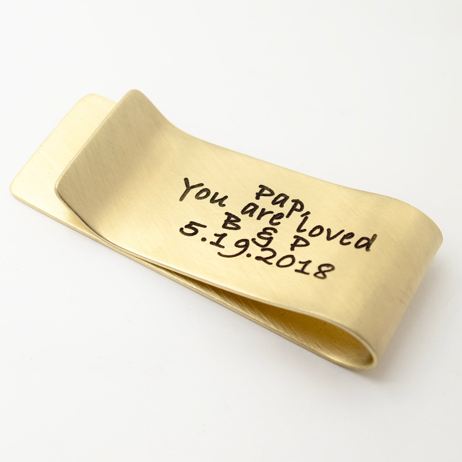 Engraved Money Clip - 1" x 2.5" - Love It Personalized