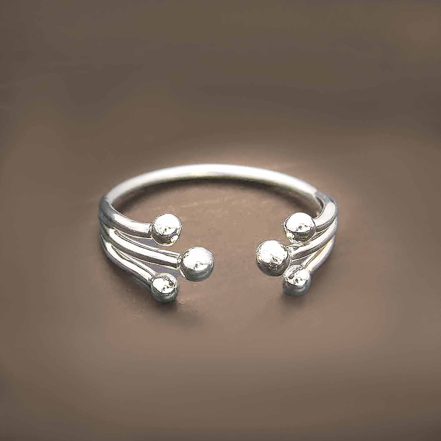 Adjustable Granulations Ring - Sterling Silver - Love It Personalized