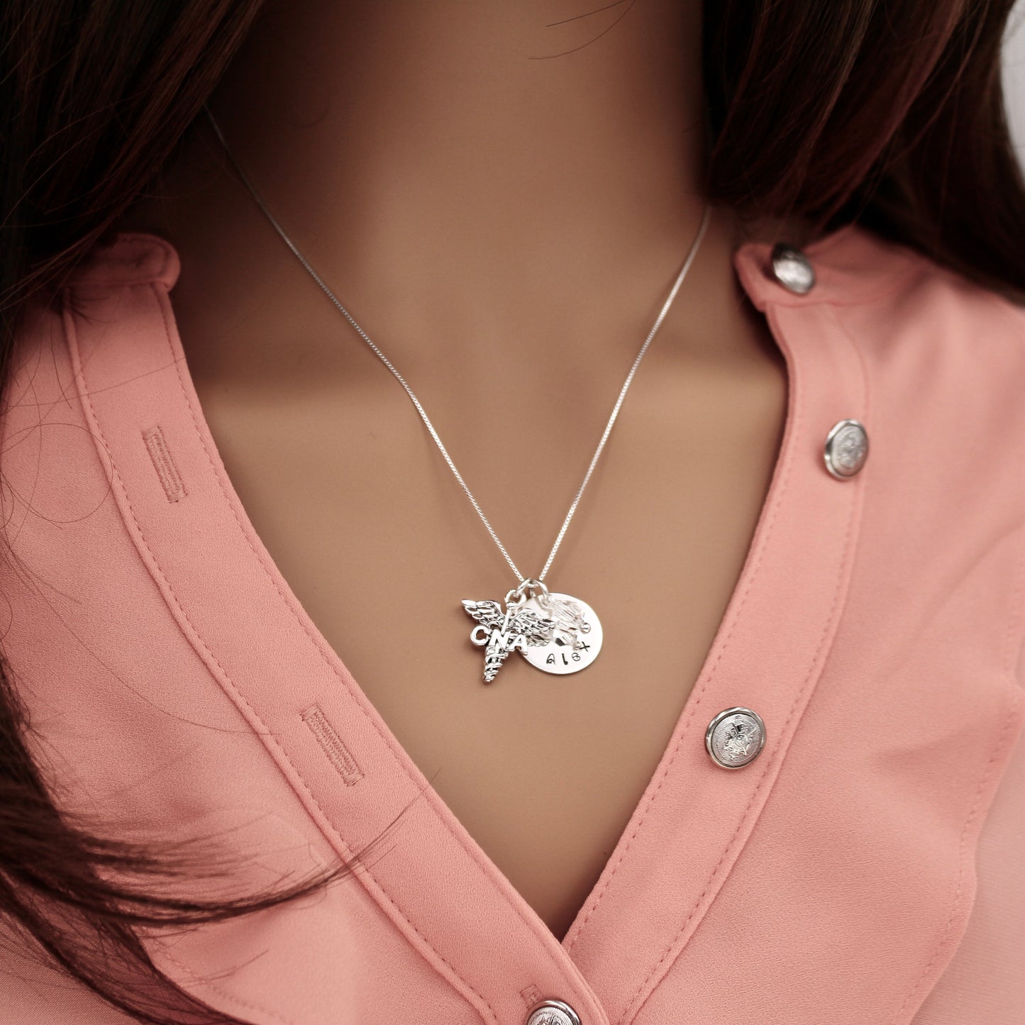 Nurse / Medical Profession Personalized Necklace - Love It Personalized