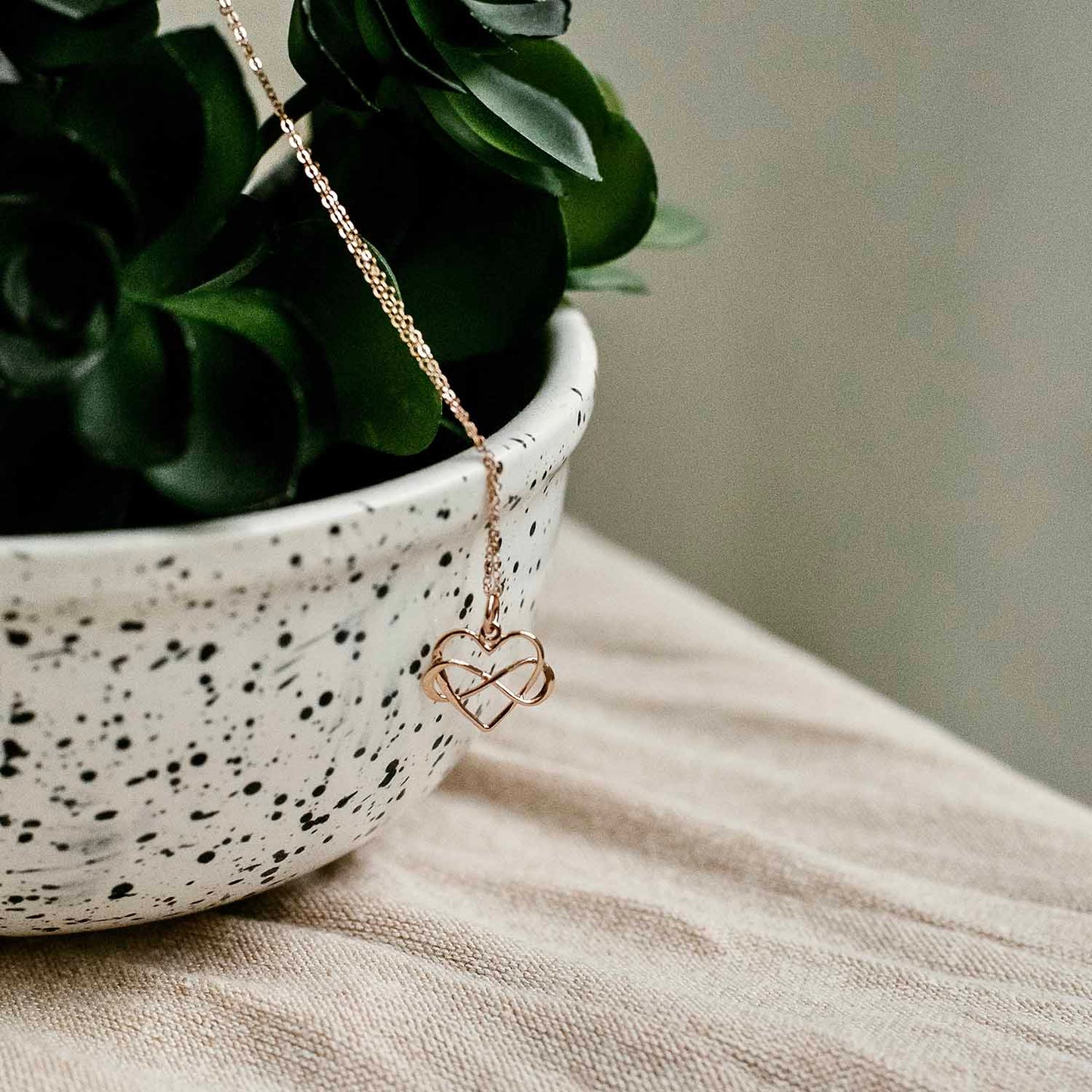 Interlocking Infinity Heart Necklace - Love It Personalized