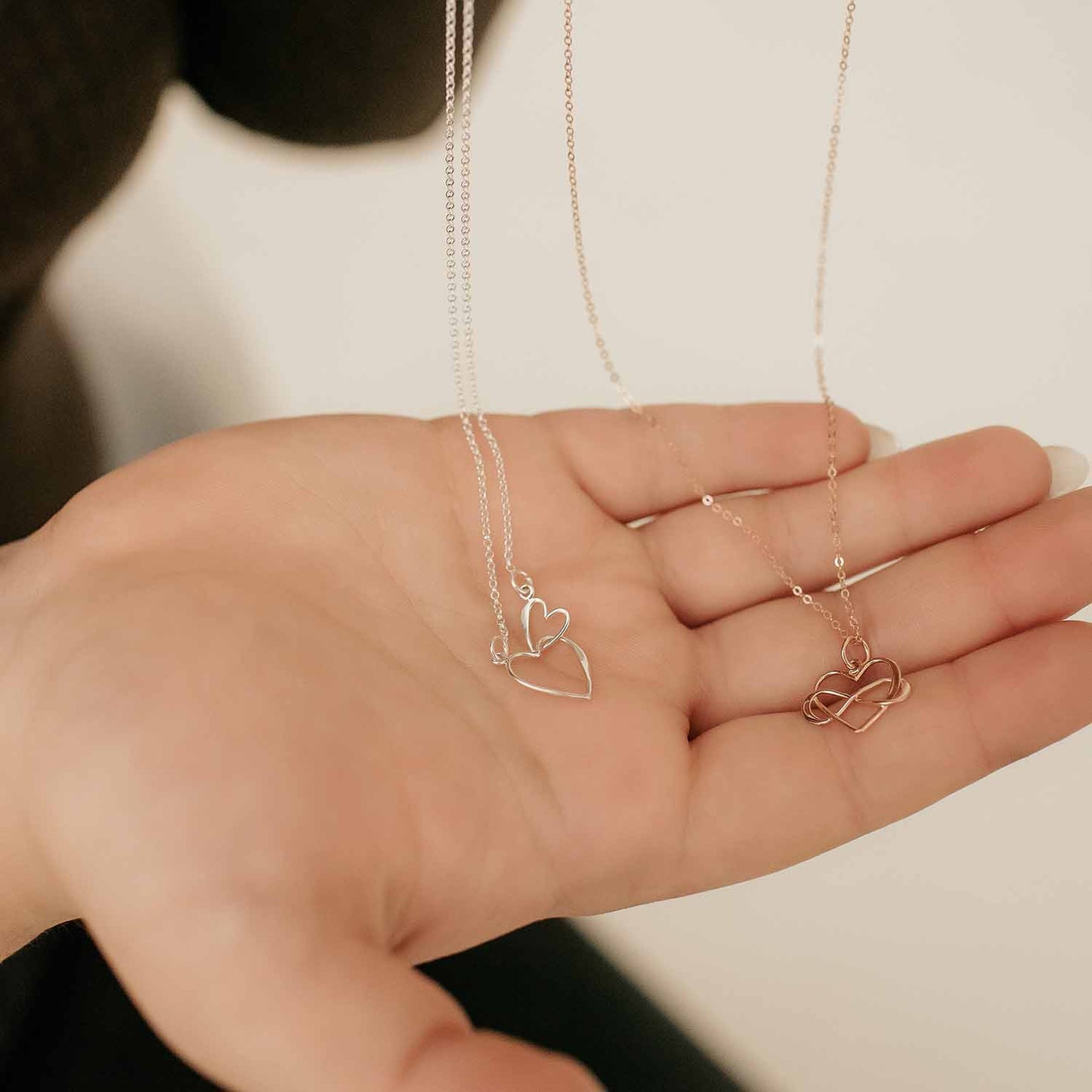 Interlocking Infinity Heart Necklace - Love It Personalized
