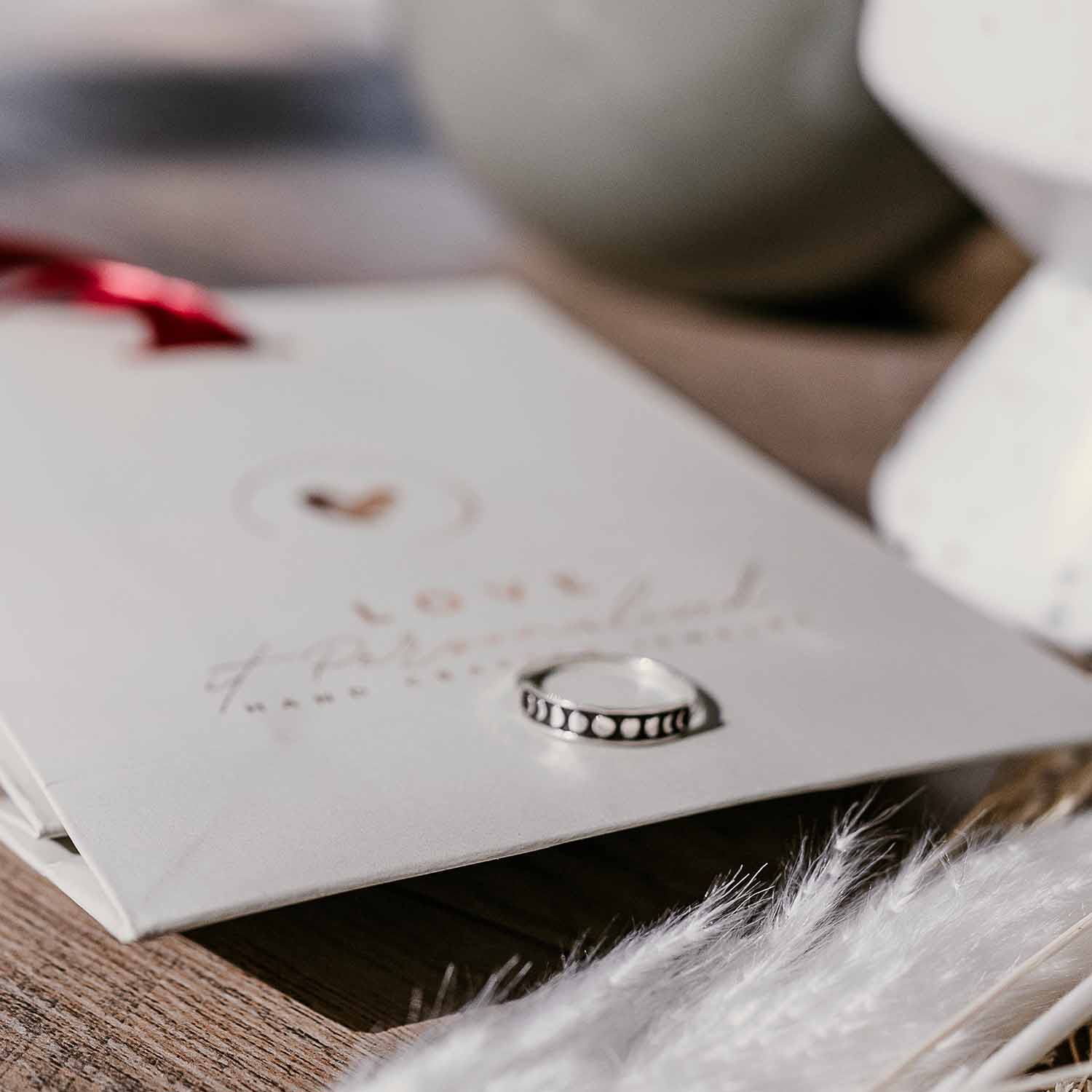 Moon Phases Ring - Sterling Silver - Love It Personalized