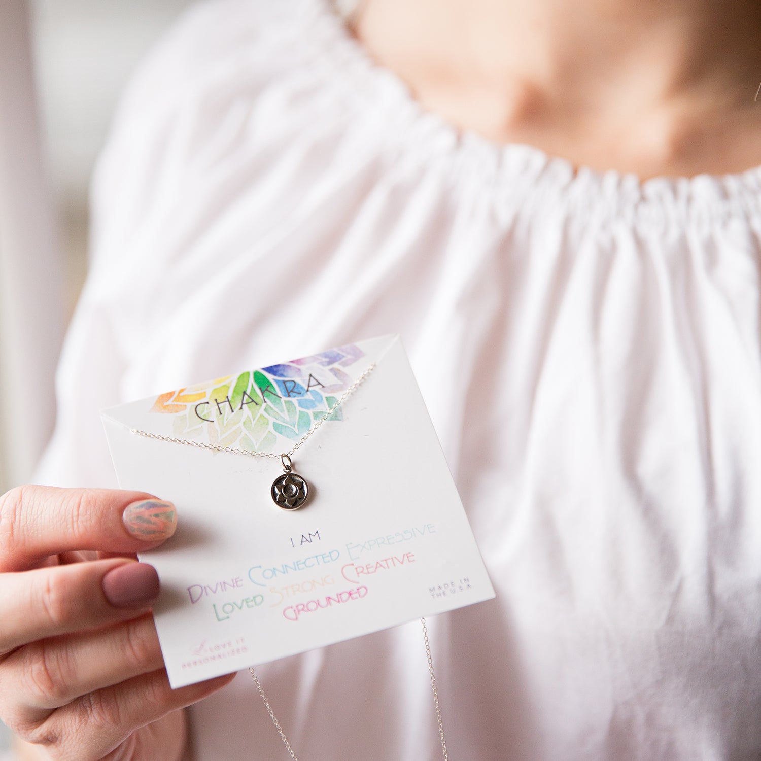 Solar Plexus Chakra Necklace - Love It Personalized