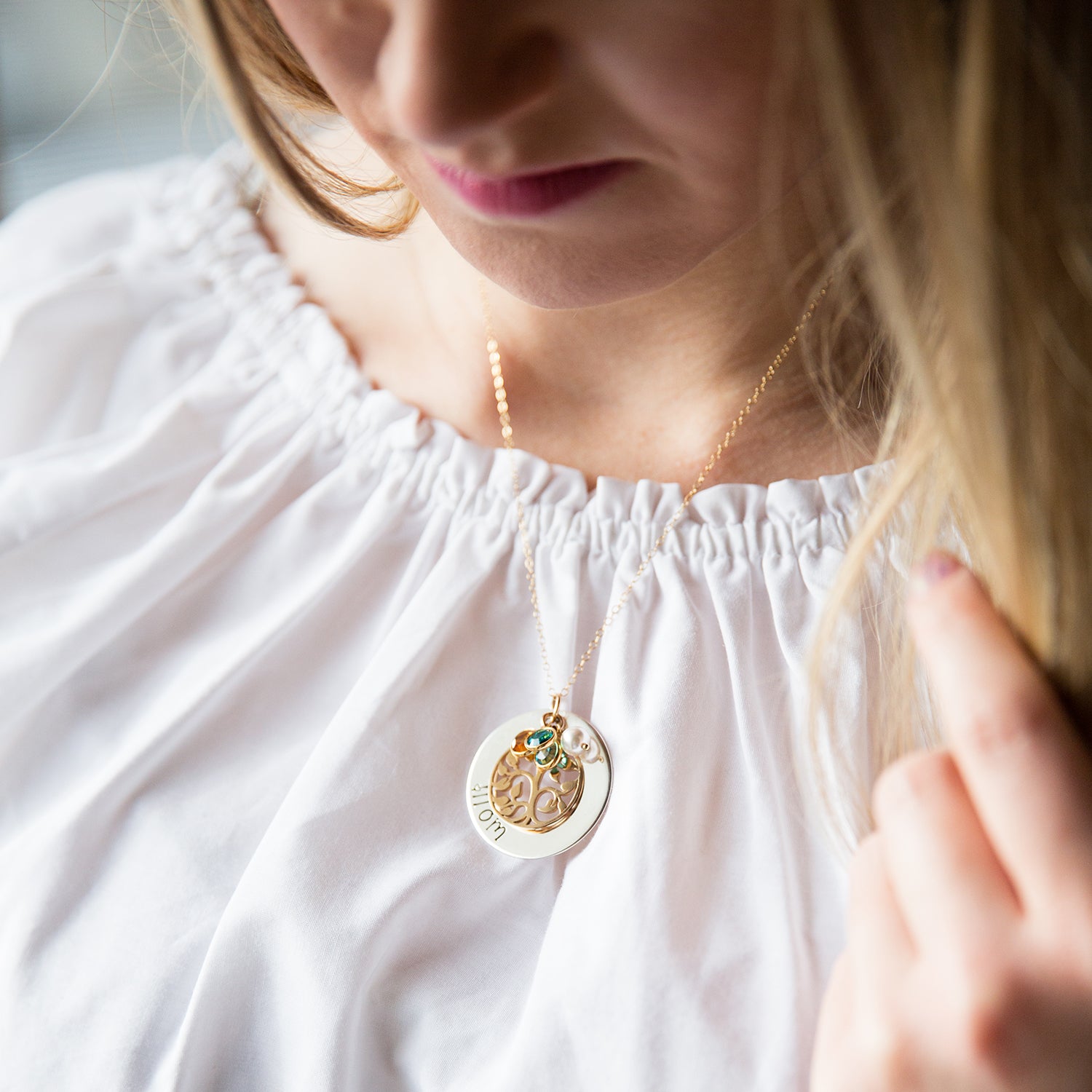 Sterling Silver Tree of Life Necklace - Love It Personalized