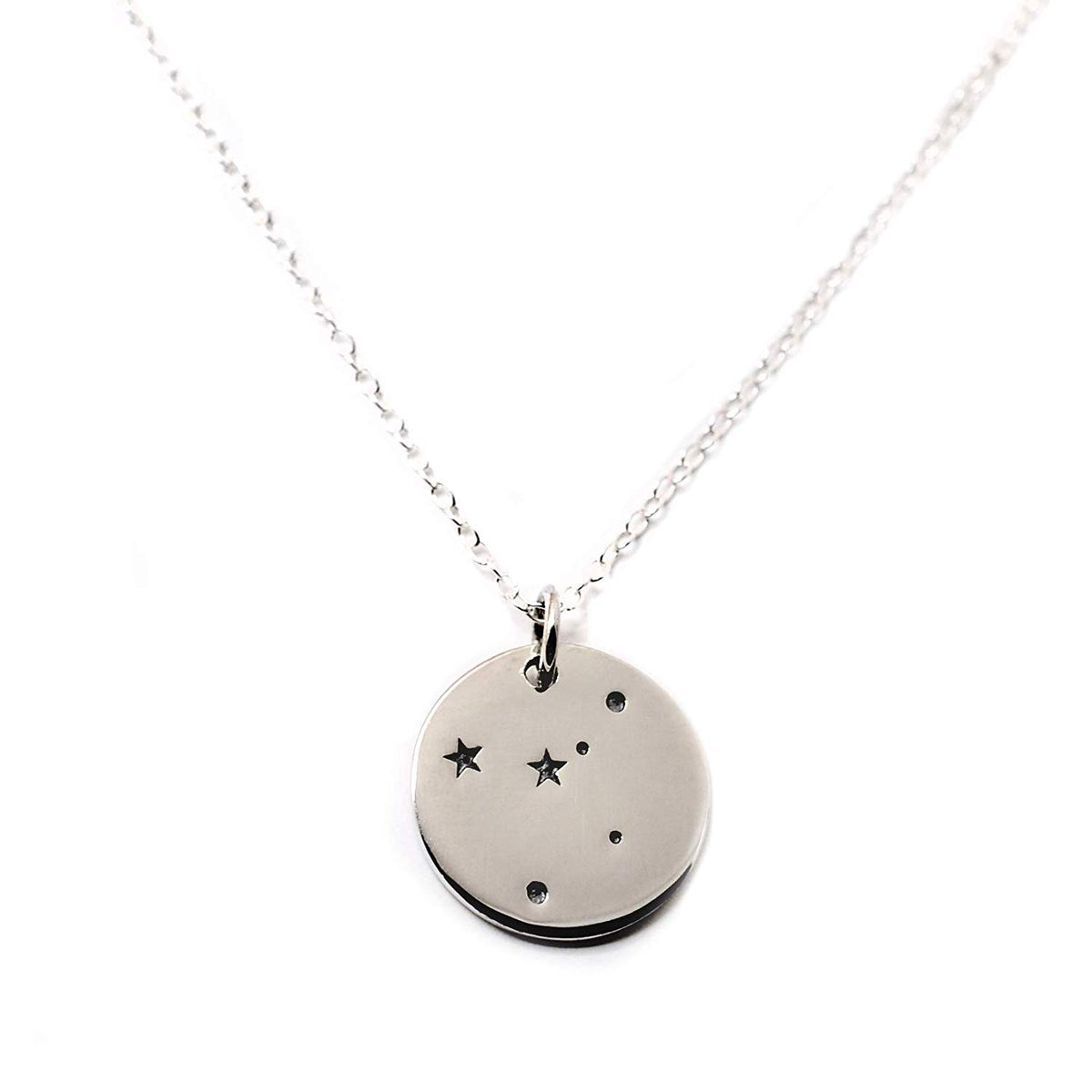 Cancer Zodiac Sign Sterling Silver Constellation Necklace - Love It Personalized