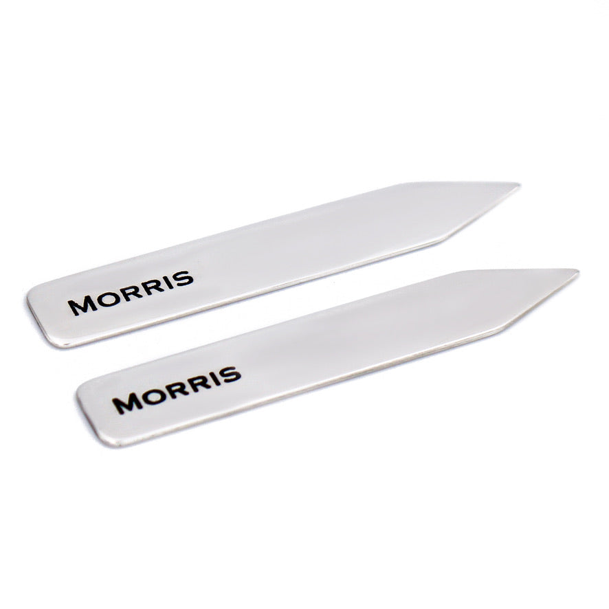 Custom Sterling Silver Collar Stays - Love It Personalized