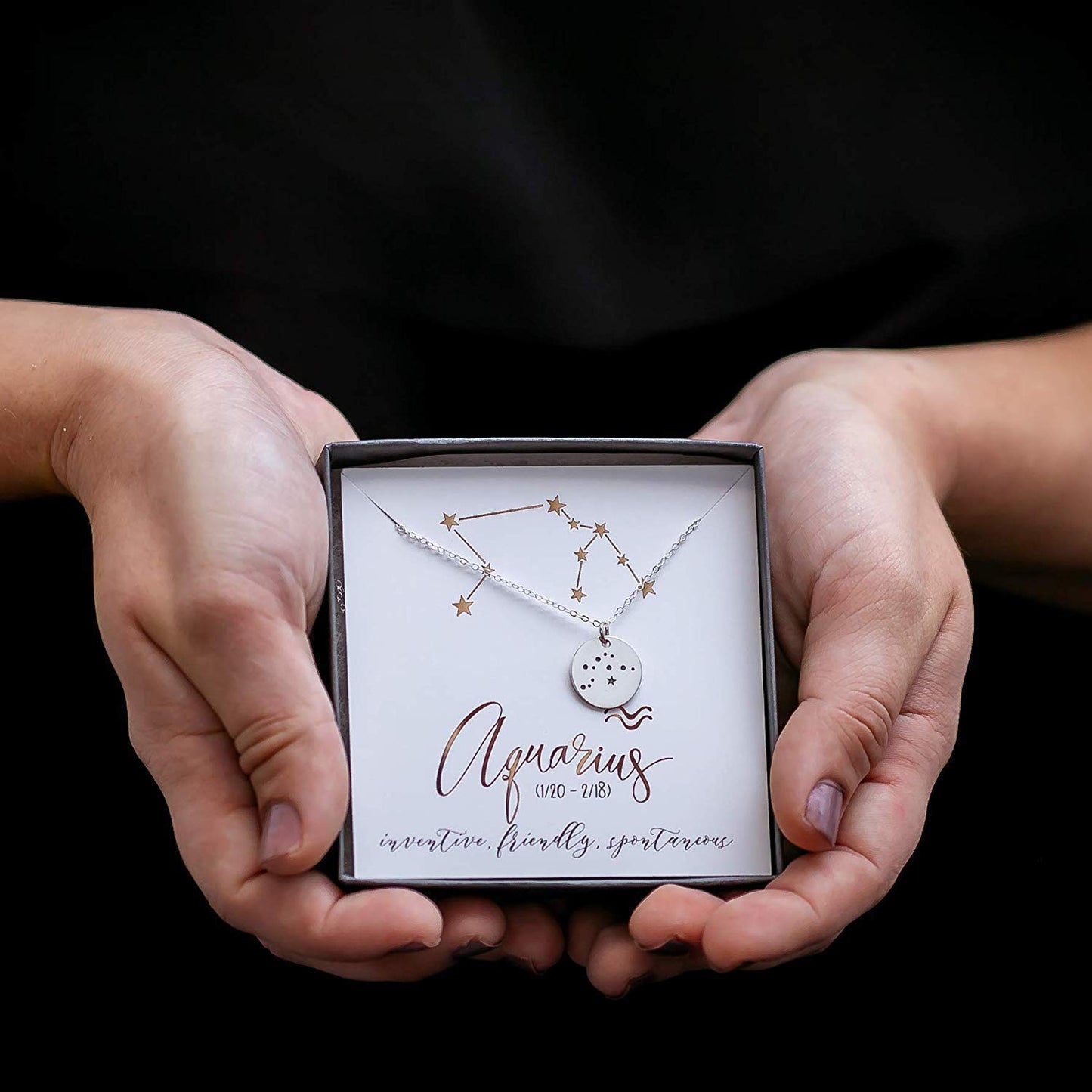 Leo Zodiac Sign Sterling Silver Constellation Necklace - Love It Personalized