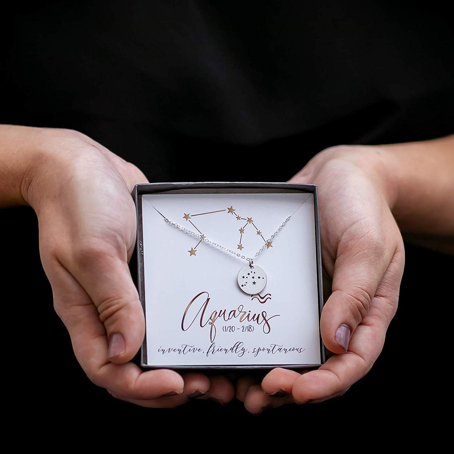 Leo Zodiac Sign Sterling Silver Constellation Necklace - Love It Personalized