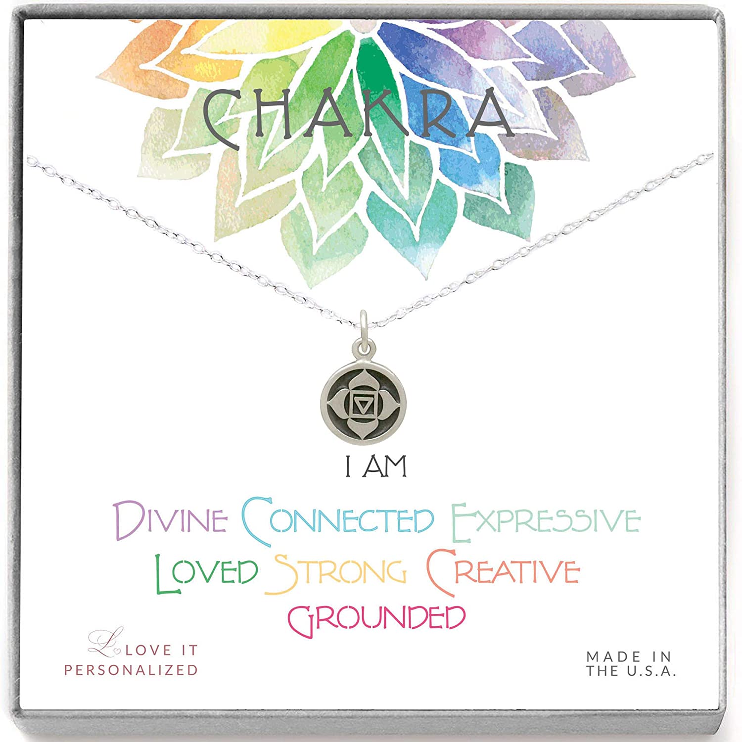 Root Chakra Necklace - Love It Personalized