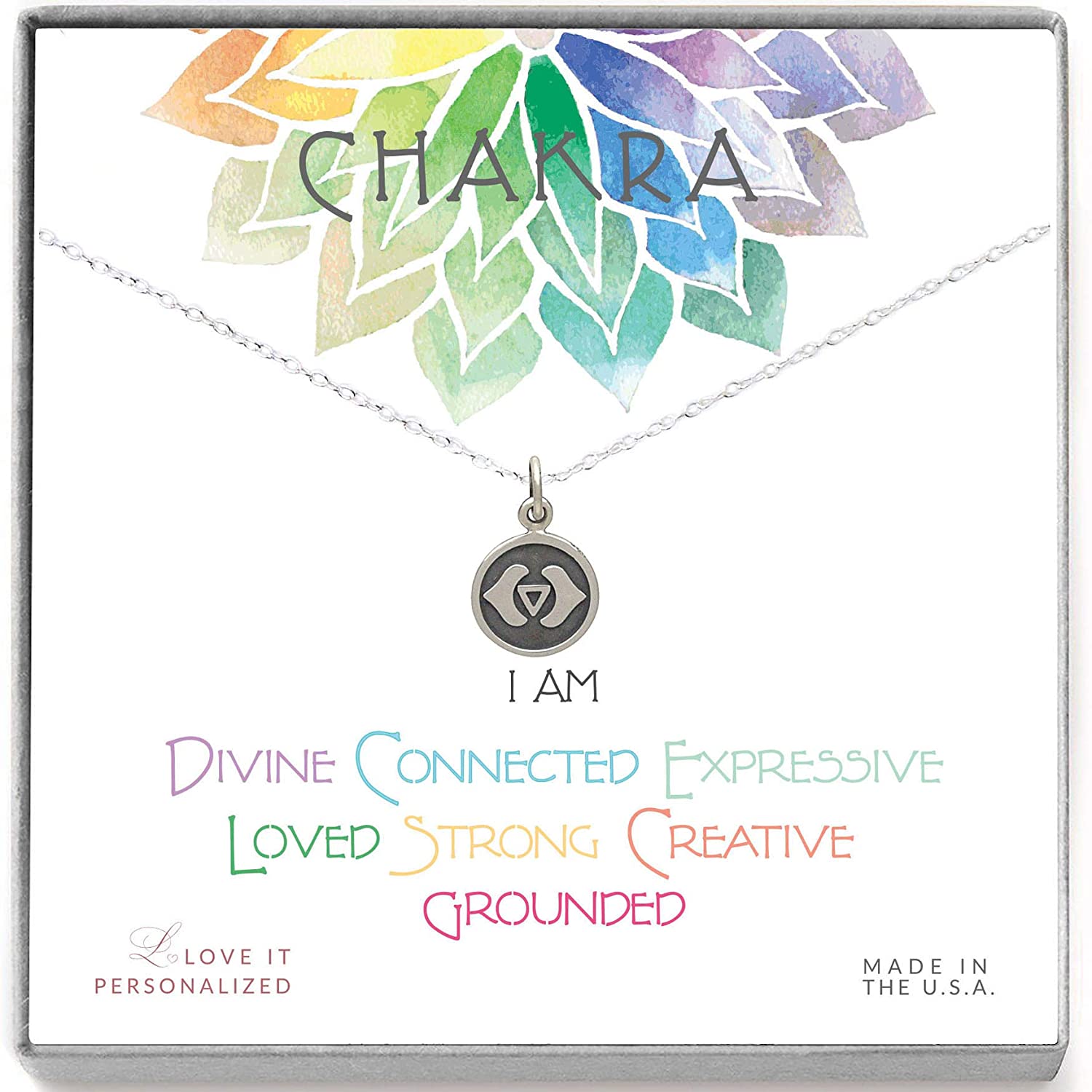 Third Eye Chakra Necklace - Love It Personalized