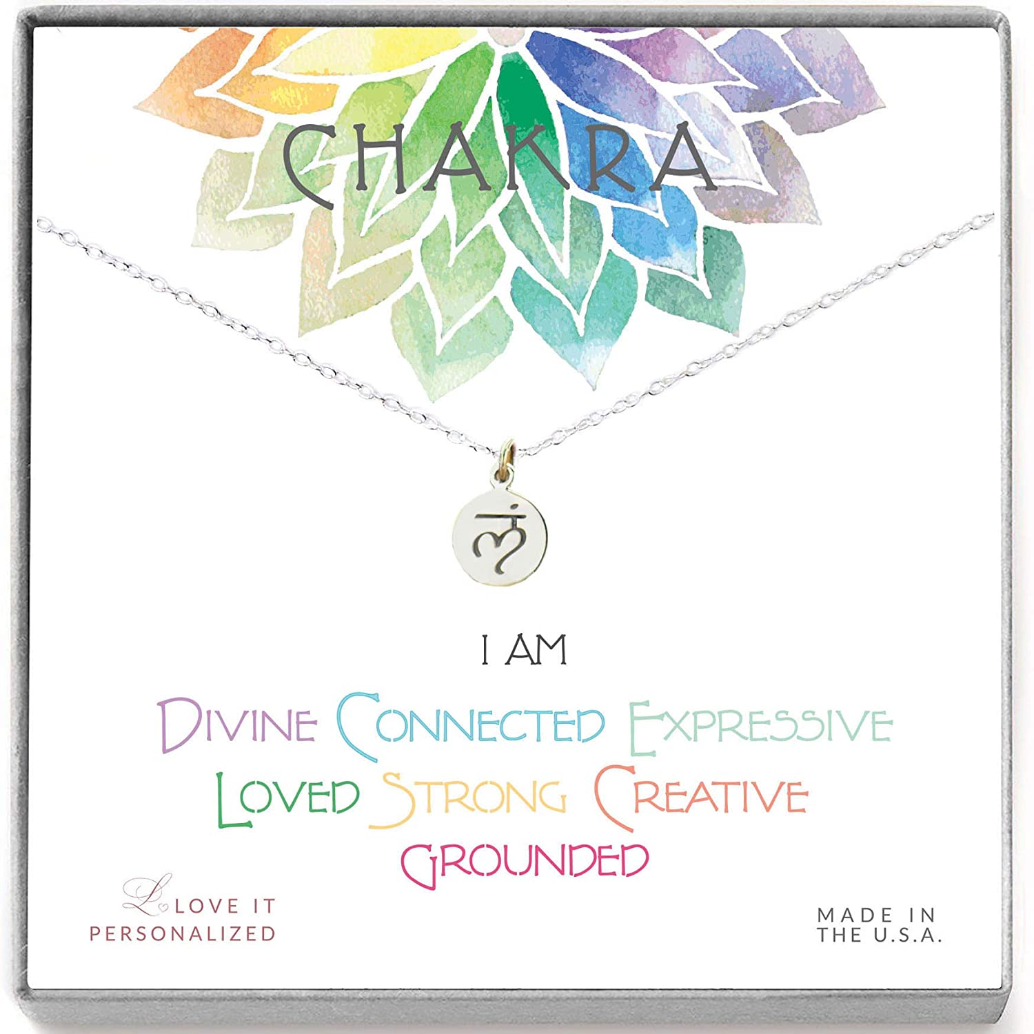 Root Chakra Necklace - Love It Personalized