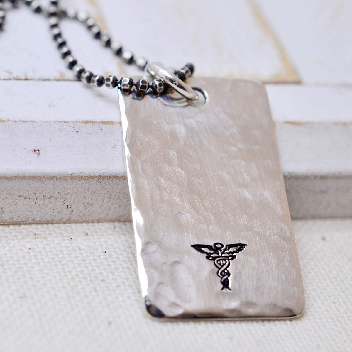 Sterling Silver Medical Alert Necklace - Love It Personalized