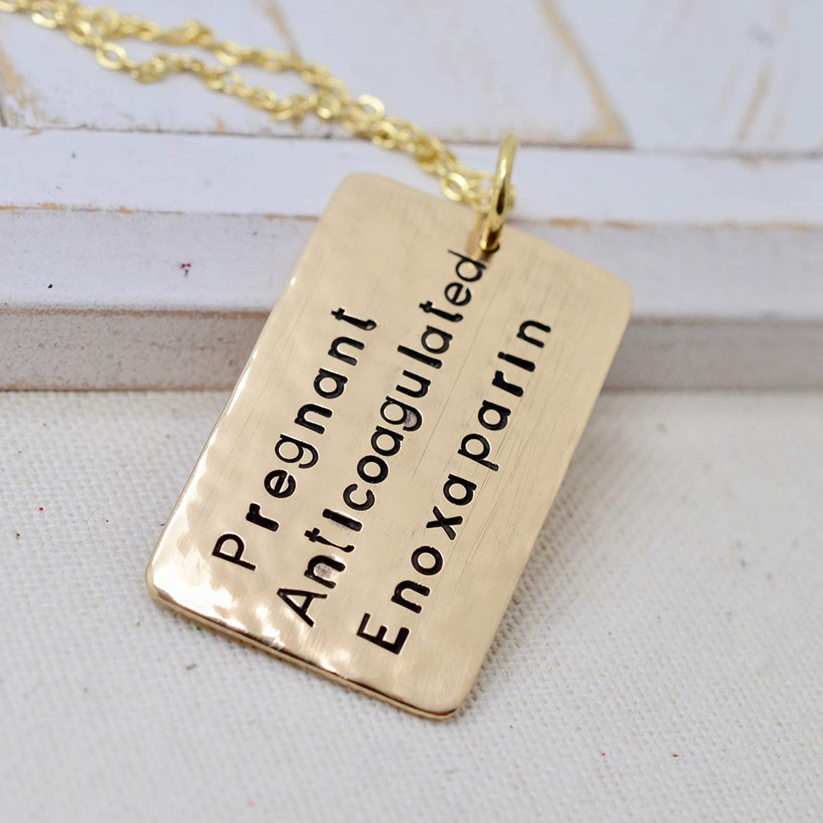 Medical Alert Necklace - Love It Personalized