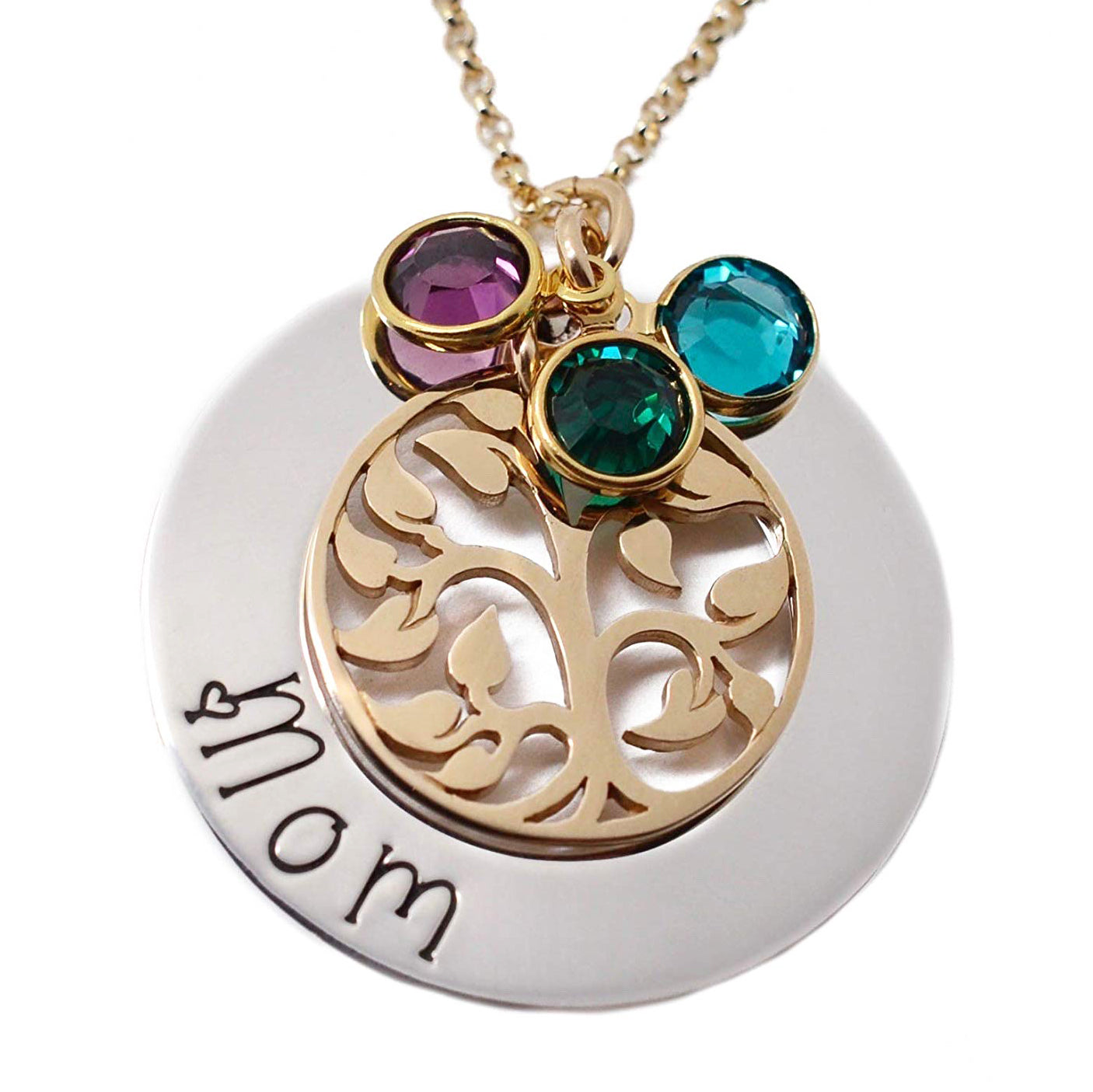 Sterling Silver Tree of Life Necklace - Love It Personalized