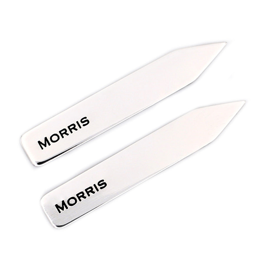 Custom Sterling Silver Collar Stays - Love It Personalized