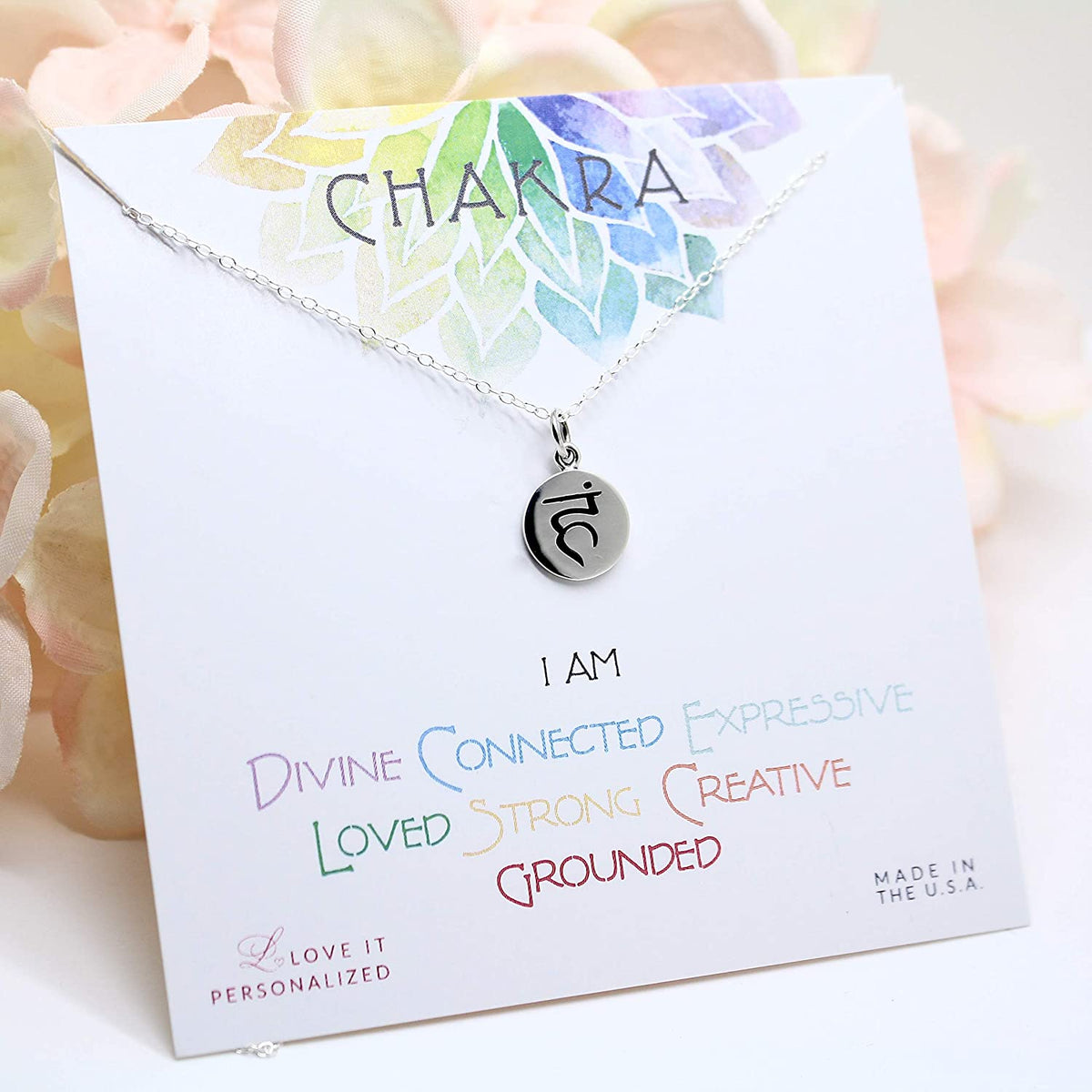 Throat Chakra Necklace - Love It Personalized