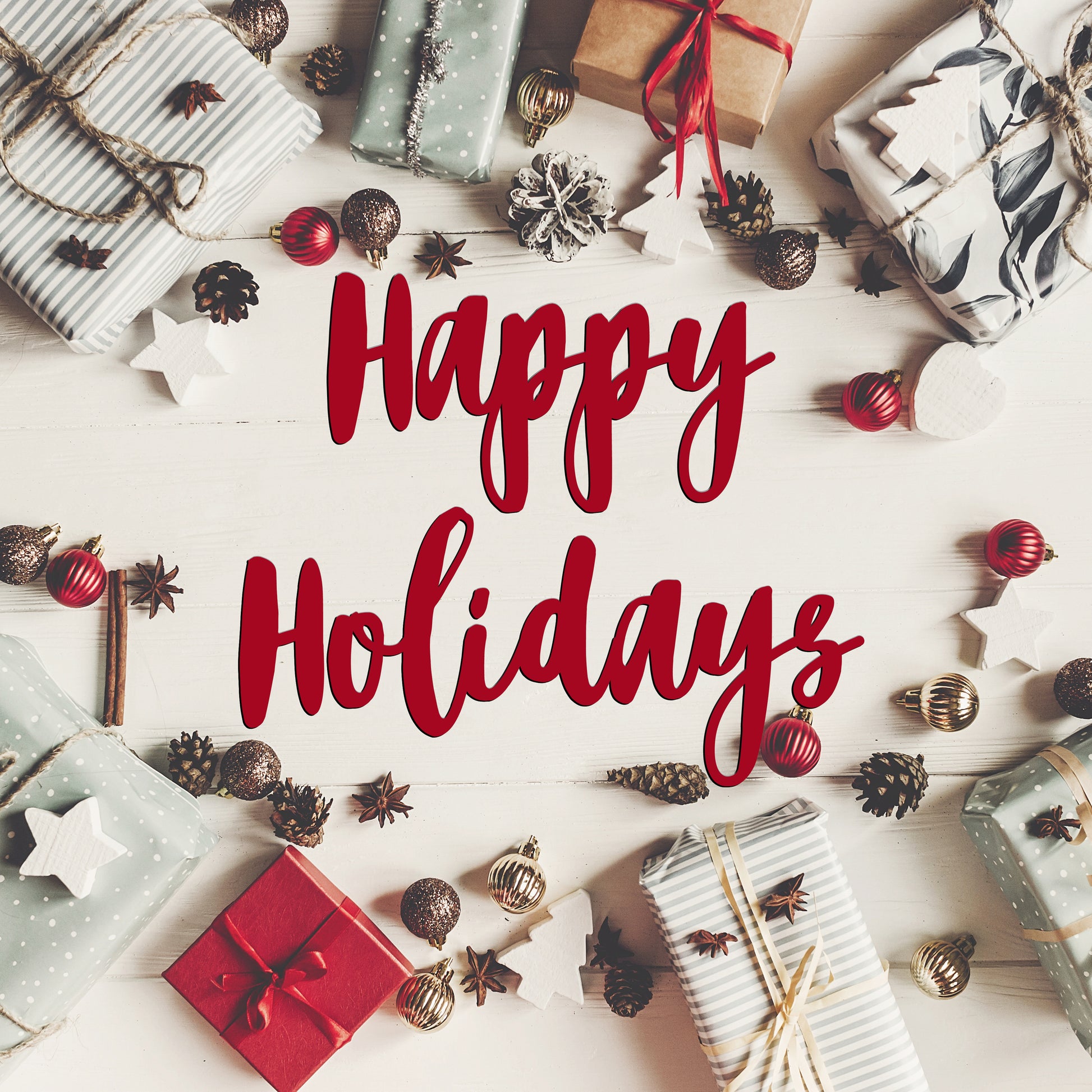 Happy Holidays Gift Card - Love It Personalized