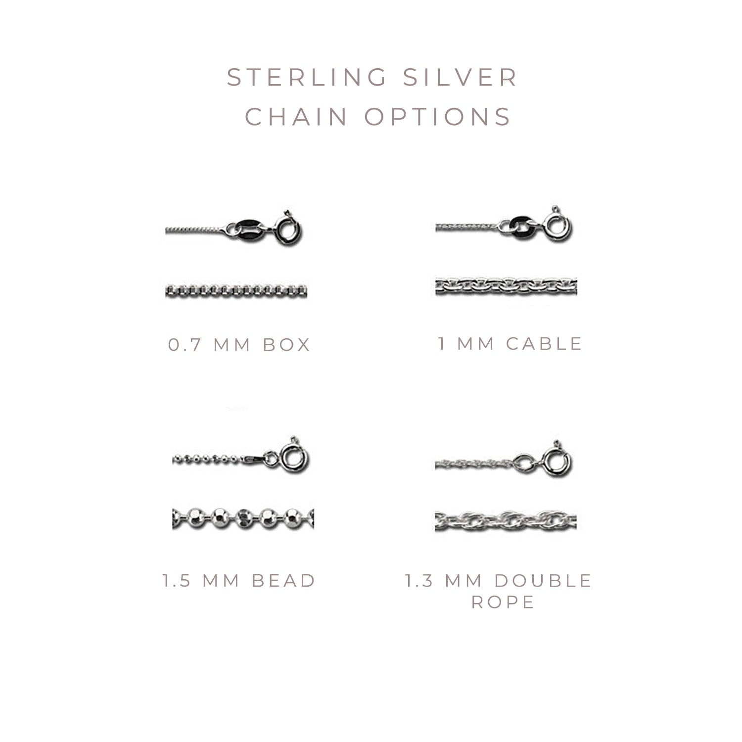 Disc & Tag Personalized Necklace - Sterling Silver - Love It Personalized