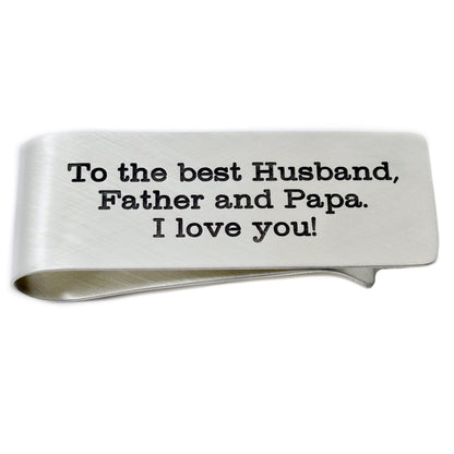 Father's Day Money Clip - Love It Personalized