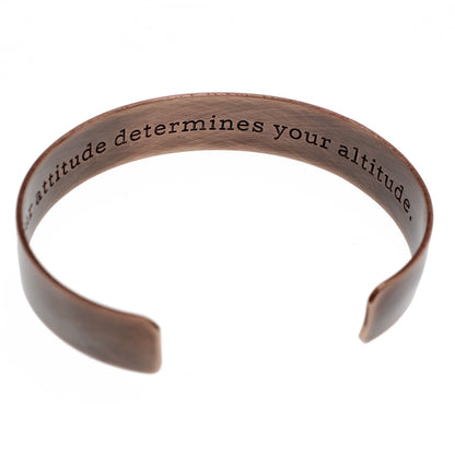 Graduation Copper Cuff Bracelet - Love It Personalized