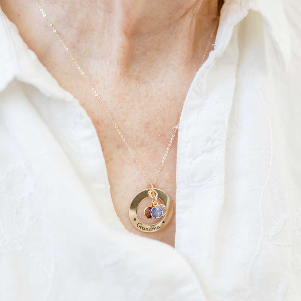 Grandma's Family Necklace - Love It Personalized