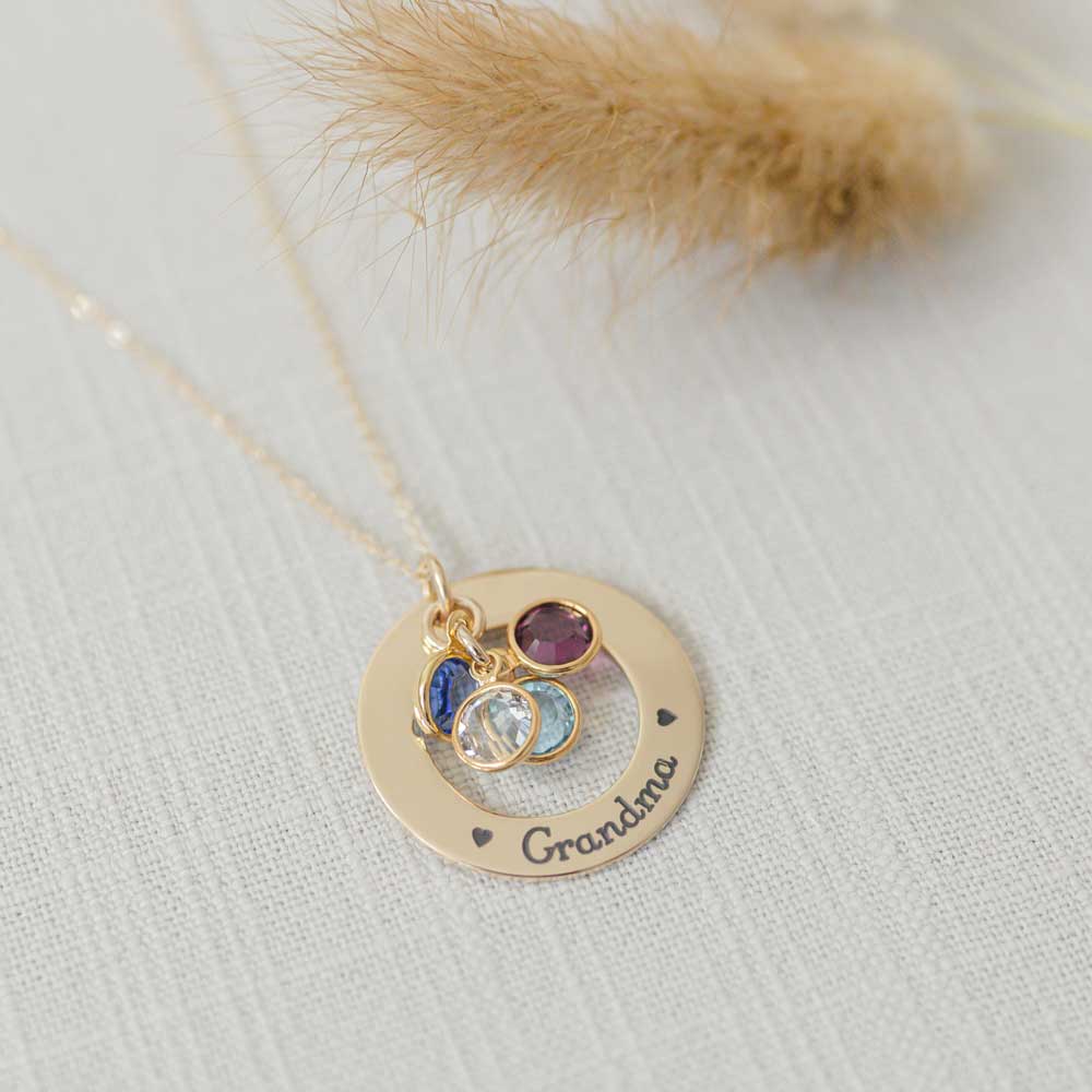 Grandma&#39;s Family Necklace - Love It Personalized