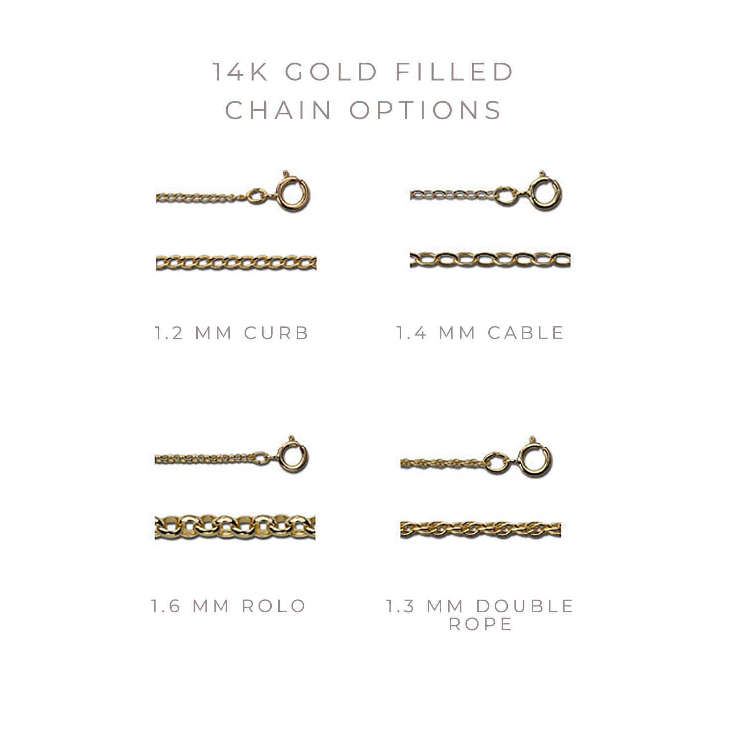 Disc & Tag Personalized Necklace - Gold Filled - Love It Personalized