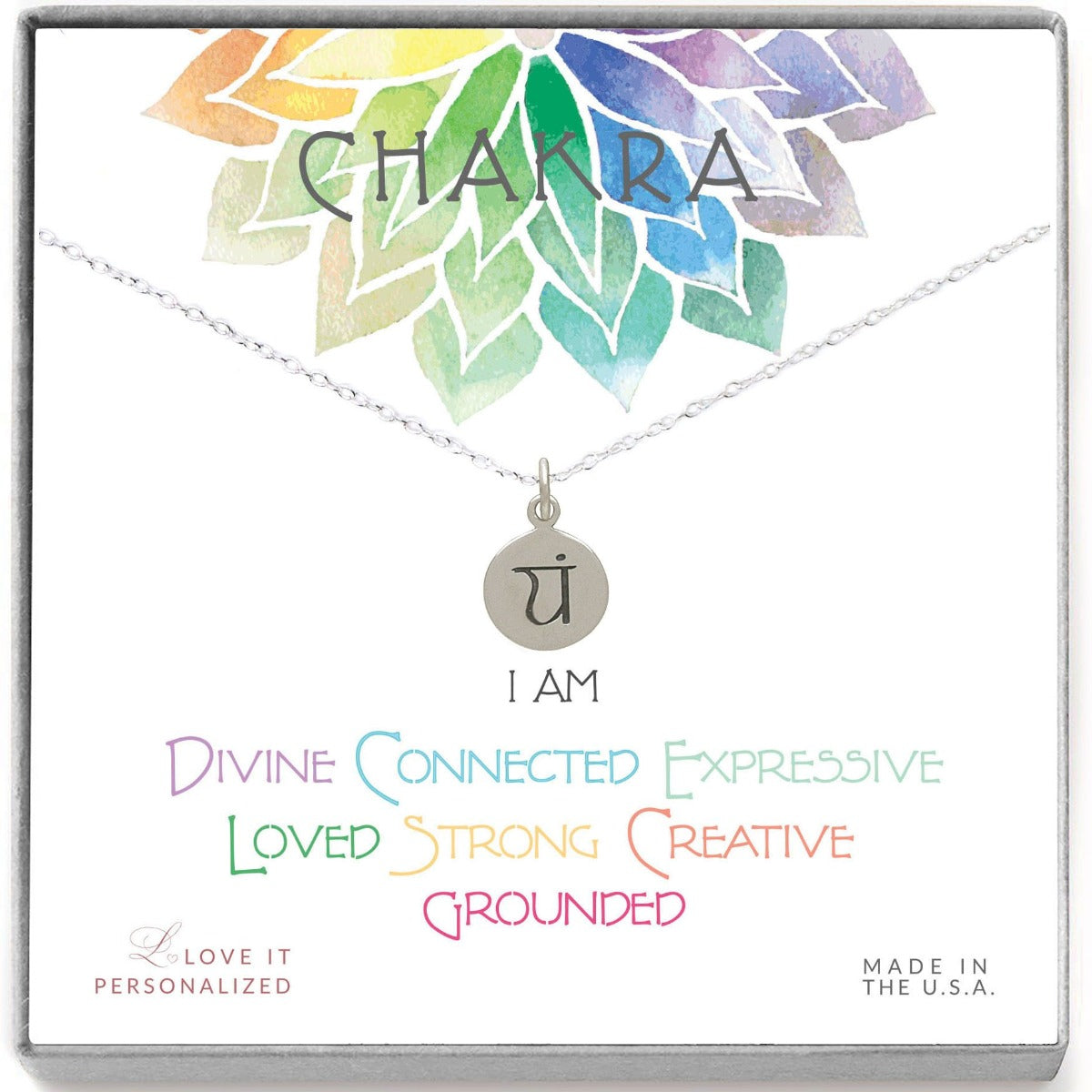 Heart Chakra Necklace - Love It Personalized