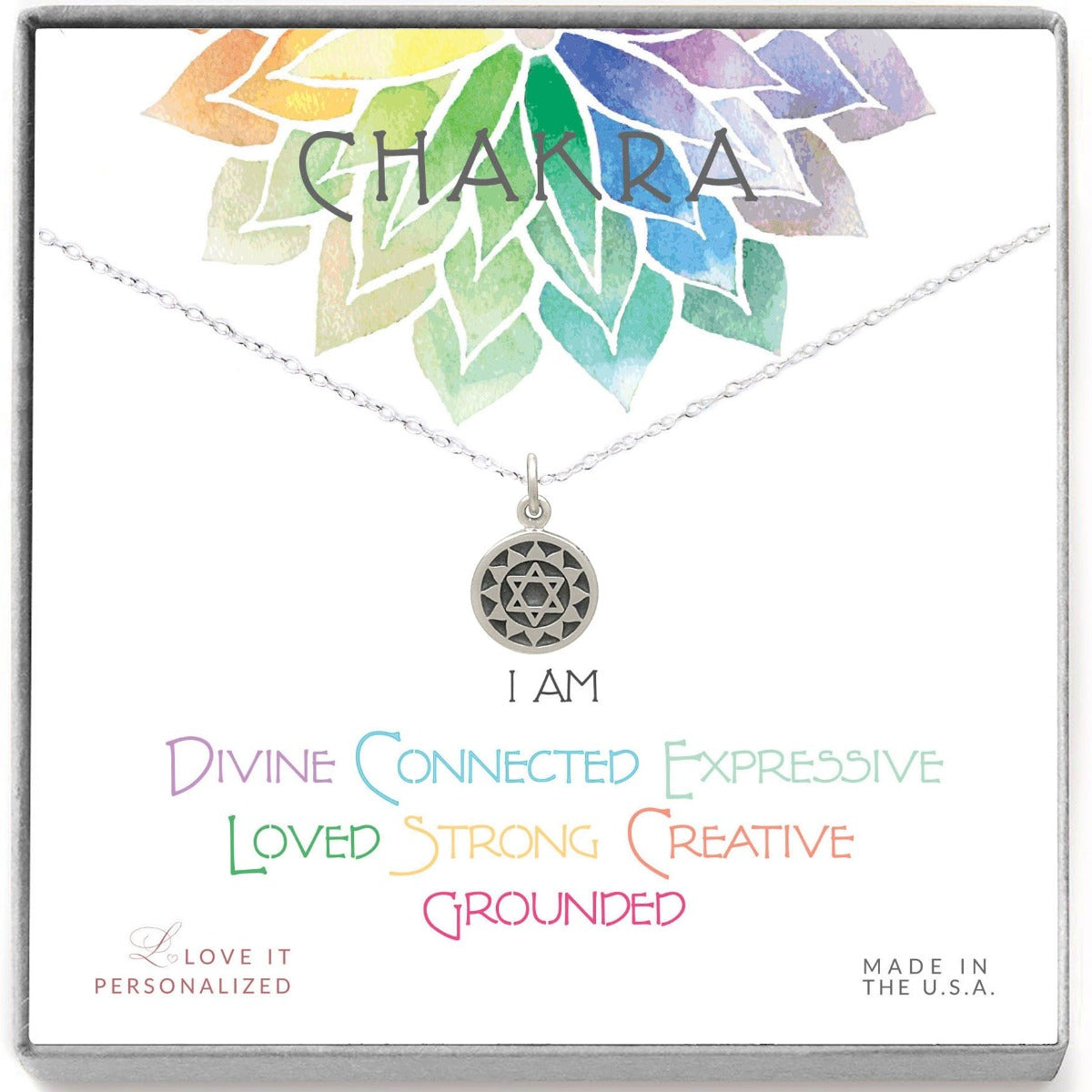 Heart Chakra Necklace - Love It Personalized