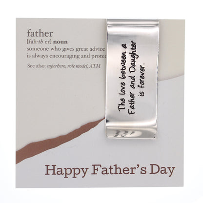 Papa Bear Engraved Money Clip Wallet for Dad - Love It Personalized