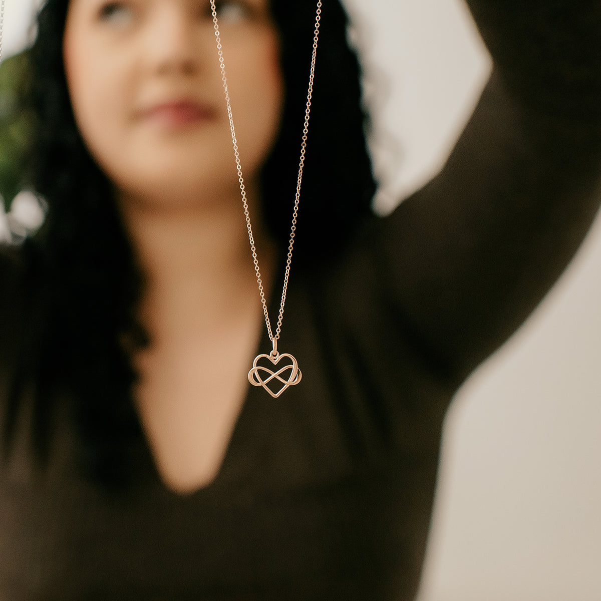 Interlocking Infinity Heart Necklace - Love It Personalized