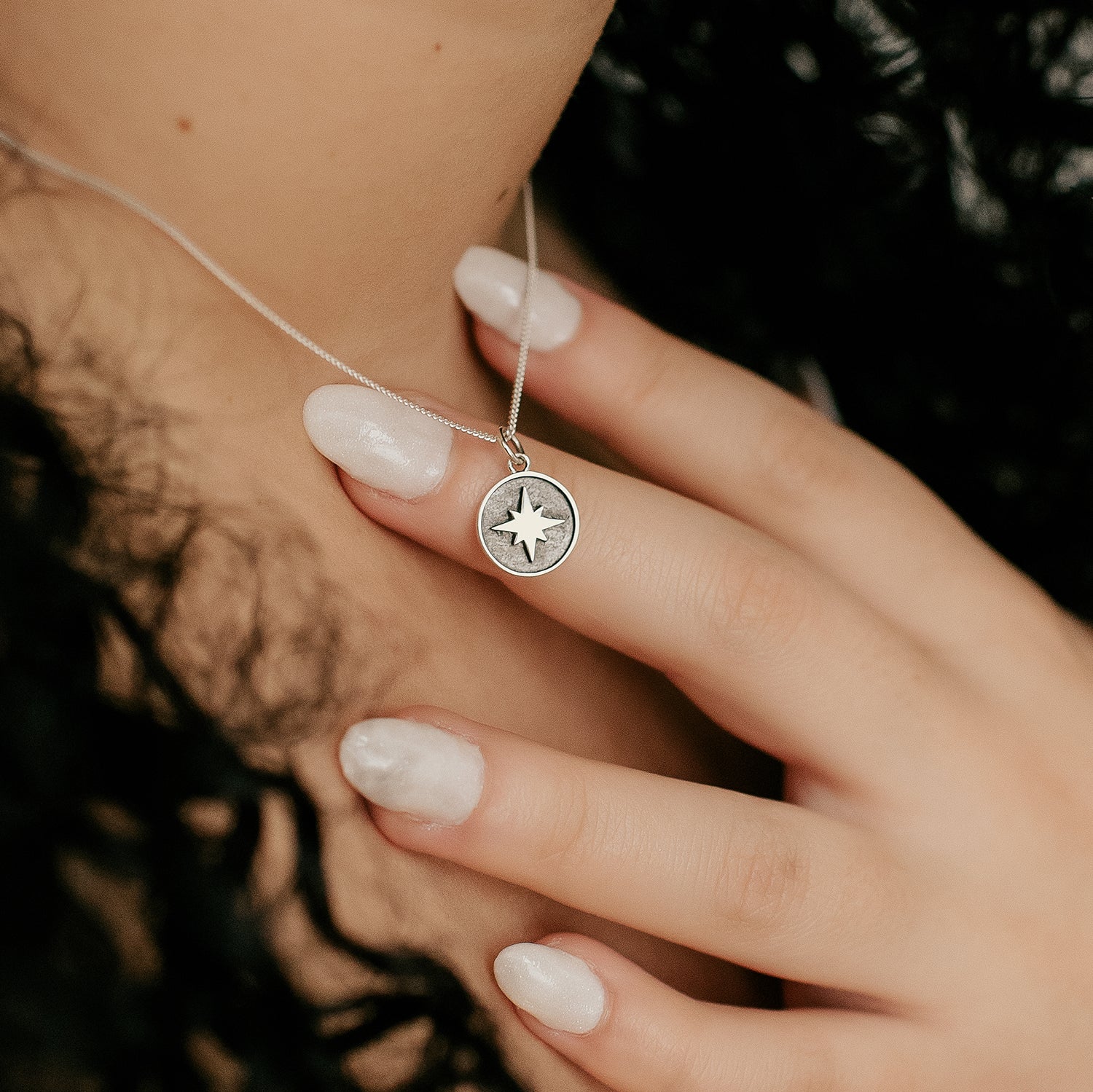 North Star Charm Necklace - Love It Personalized
