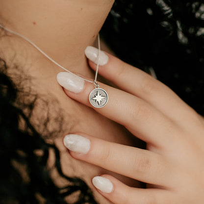 North Star Charm Necklace - Love It Personalized