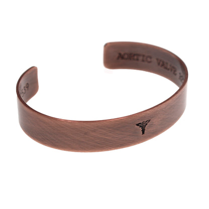 Rustic Style Copper Medical Alter Cuff - 1/2" - Love It Personalized