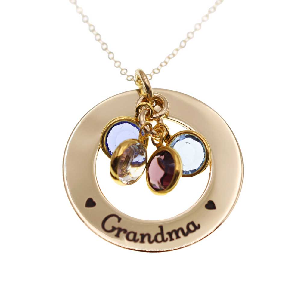 Grandma's Family Necklace - Love It Personalized