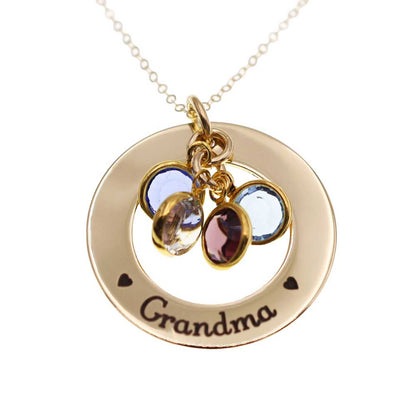 Grandma's Family Necklace - Love It Personalized