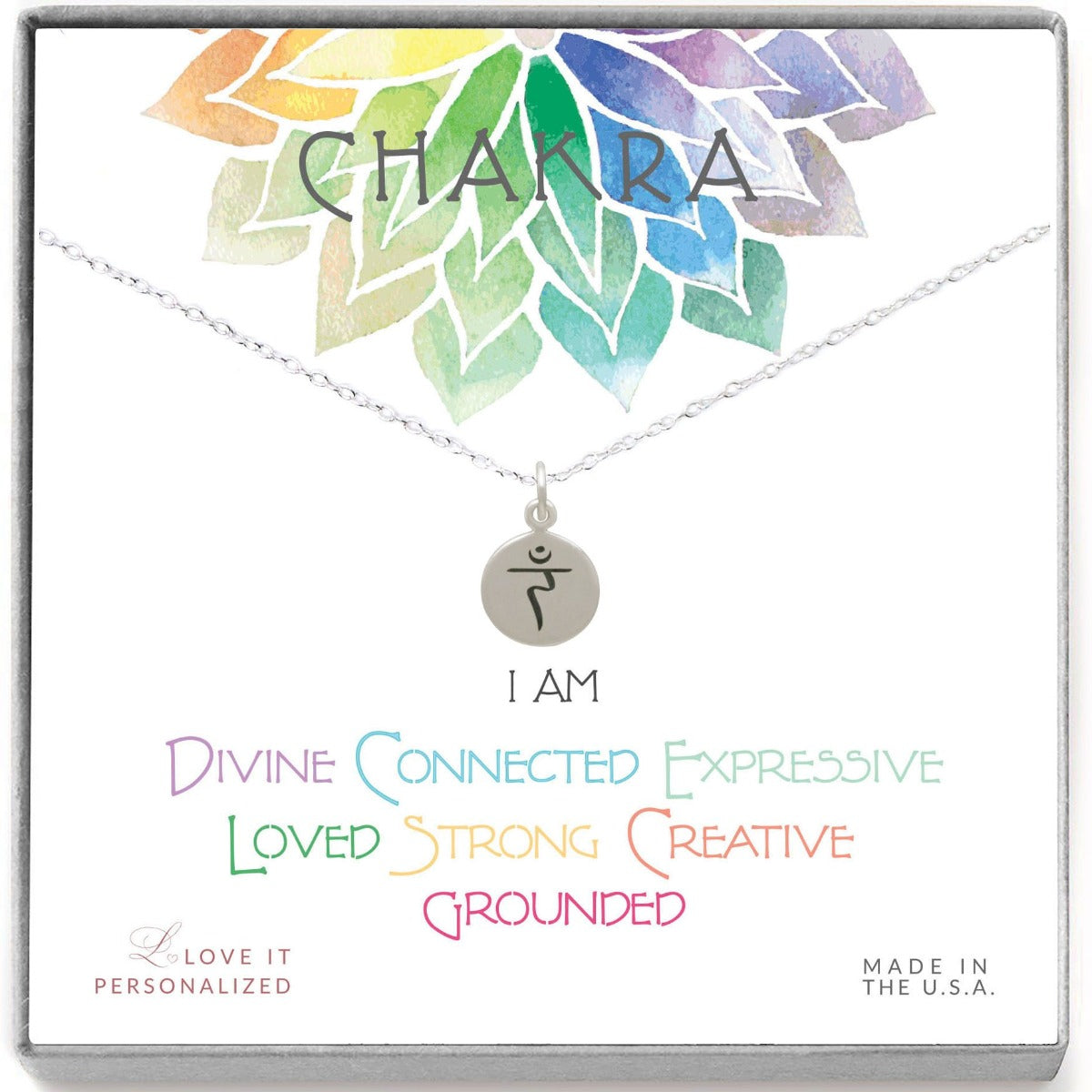 Solar Plexus Chakra Necklace - Love It Personalized
