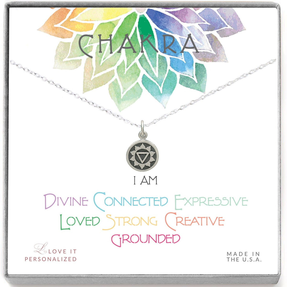 Solar Plexus Chakra Necklace - Love It Personalized