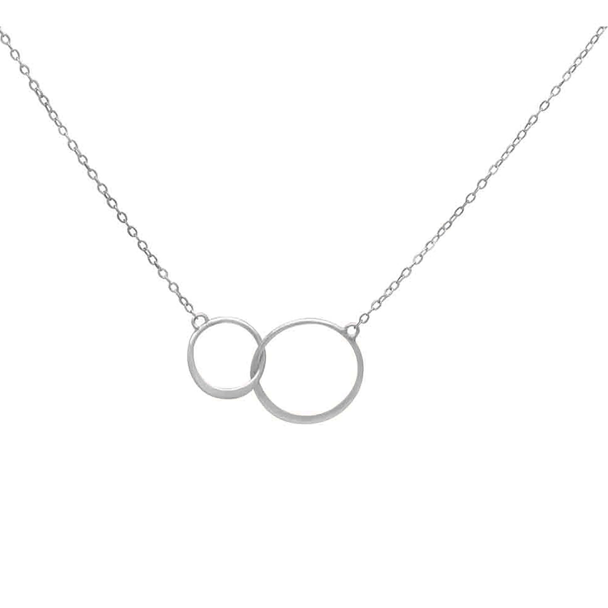 Interlocking Double Link Necklace - Love It Personalized